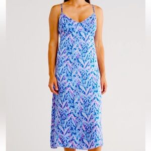 NEW Lilly Pulitzer Kaena Satin Slipdress